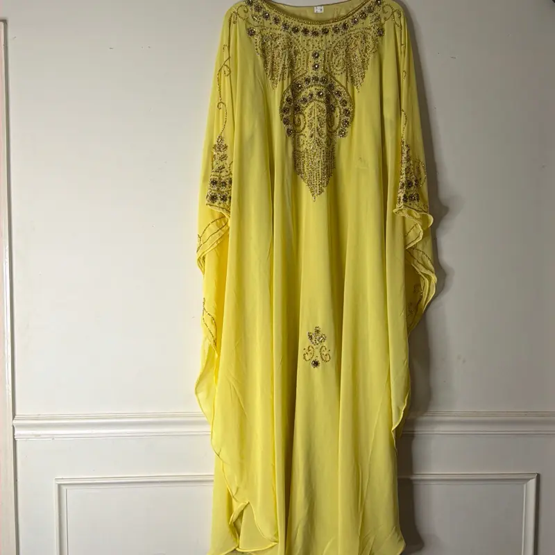 Lady's Formal Long Bubu Gown - Chic Design, Premium Fabric, Formal Wear for Special Occasions