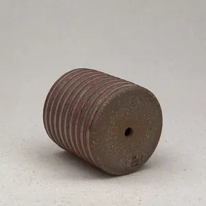 Small Shino Stripe Cylinder Planter
