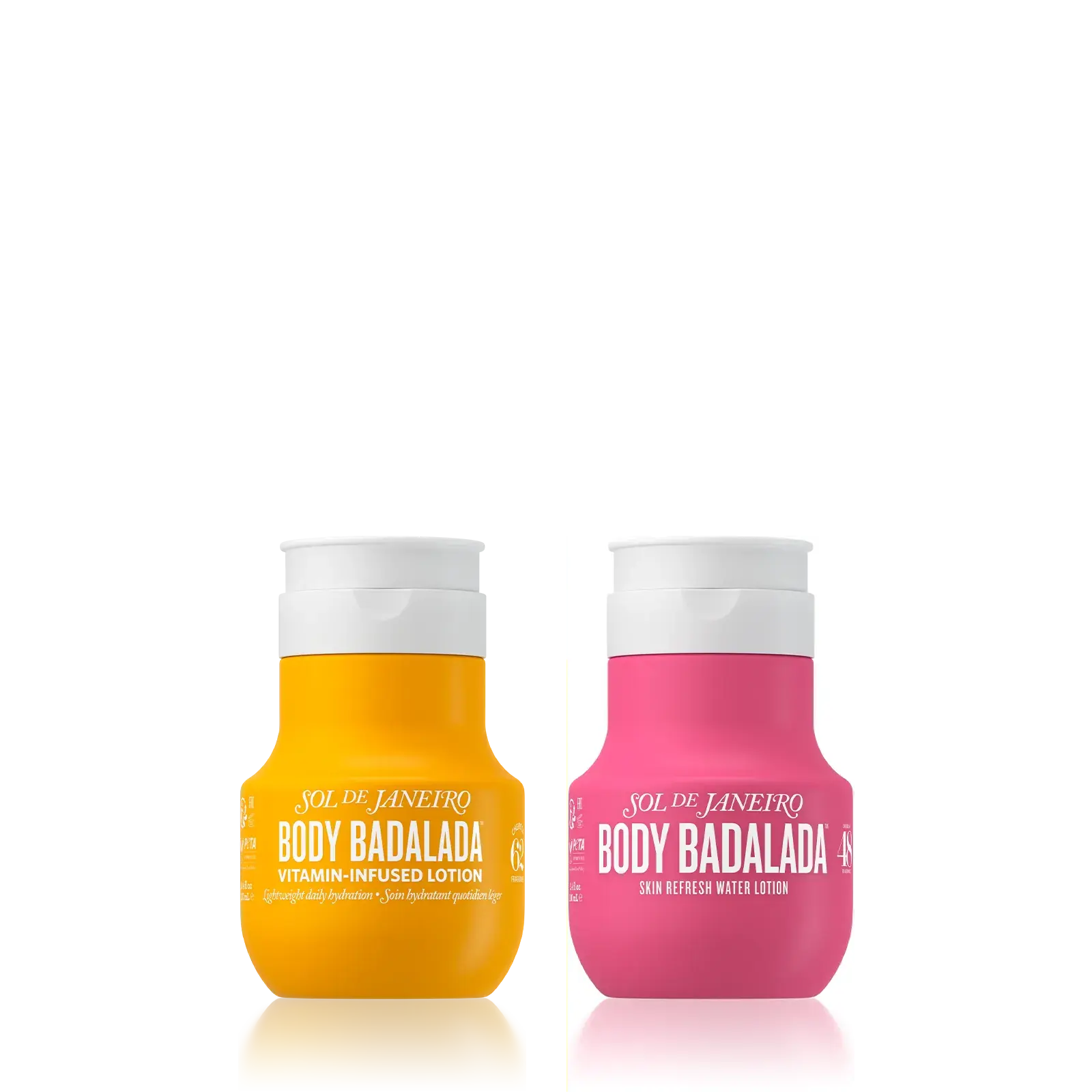 Sol de Janeiro Weightless Hydration Mini Duo | Exclusively On TikTok Shop | Weightless Hydration. Irresistible Scents. Two New Body Badalada Lotions In A Mini Duo, Perfect For Travel Or Trial.