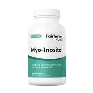 Fairhaven Health Myo-Inositol - Supports Cycle Regularity & Reproductive Health - Vegetarian, Gluten-Free,  Healthcare