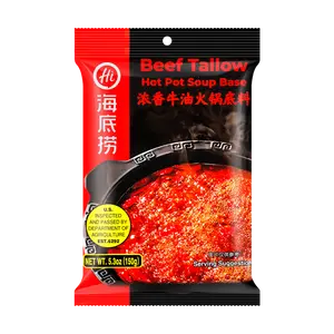 HAIDILAO Hot Pot Base 5.29 oz - Authentic Chinese Flavor for Delicious Hot Pot