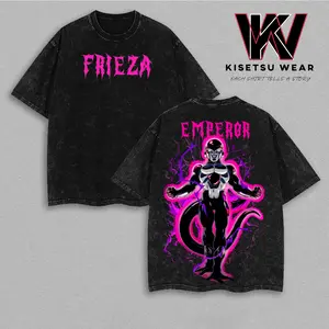 Emperor Frieza Tee - DBZ Oversized Graphic T-Shirt, Villain Streetwear Shirt, Lightweight Cotton Top, Unisex Anime Merch, Frieza Final Form Fan Gift, DBZ Aesthetic Shirt