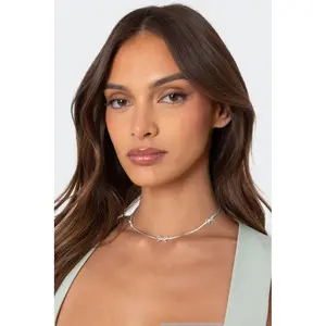 Triple Bow Necklace