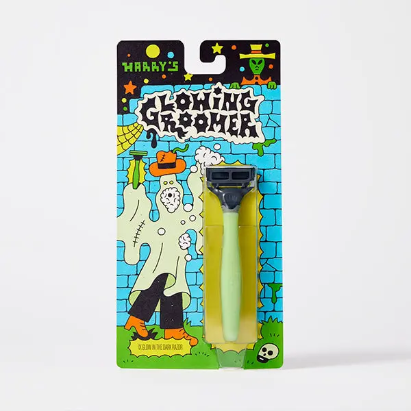 Harry’s Glowing Groomer, Glow-in-the-Dark Razor