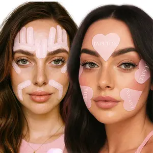 Skin Supervision TapeTox Heart & Classic Face Patches - Hydrating, Collagen Support, Skin Repair, Pore Care Treatment for Invisible Acne - Skincare