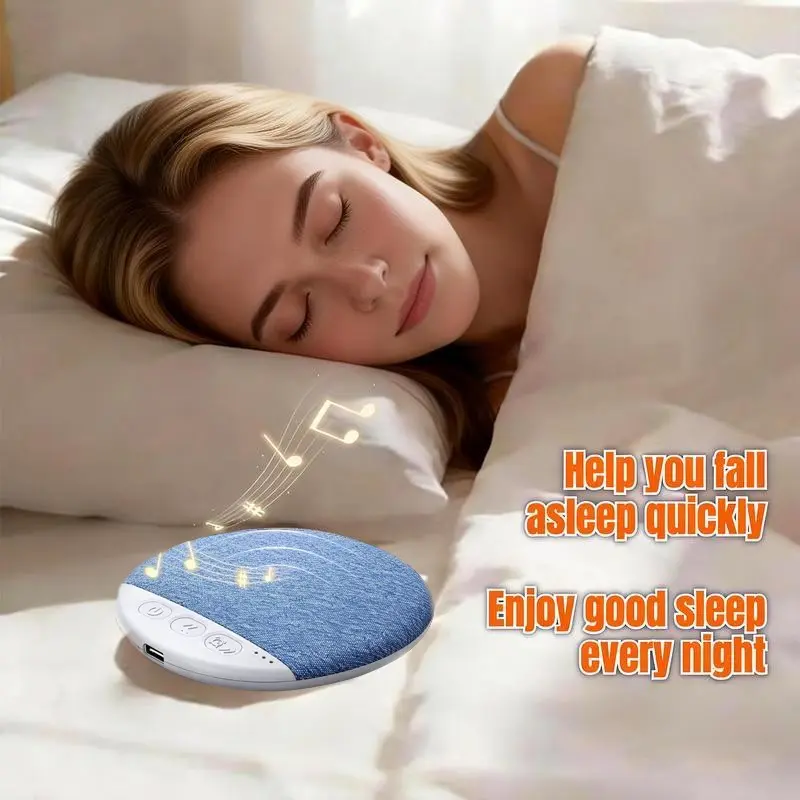 Pillow Bluetooth Speaker for Sleeping, Deep Sleeping with White Noise, Won't disturb your partner, with timer function, Ultra-Thin, Compact | Sleep Better Without Earbuds, Compatible with Android & iOS