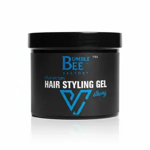 Blue Victory Hair Styling Gel 16.91oz | 24H Strong Hold & High Shine | No-Flake Alcohol-Free Formula