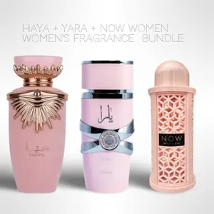 Haya + Yara + Now Women 100ml (3.4oz) - Fragrance Collection Starter Pack - Women's Fragrance Bundle