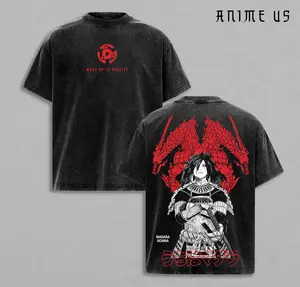 Wake up to reality Madara Uchiha T Shirt - Naruto Vintage Tee Washed Unisex Printed Anime Streetwear Aesthetic Naruto Merch Gift For Anime Fan, Weeaboo, Otaku.