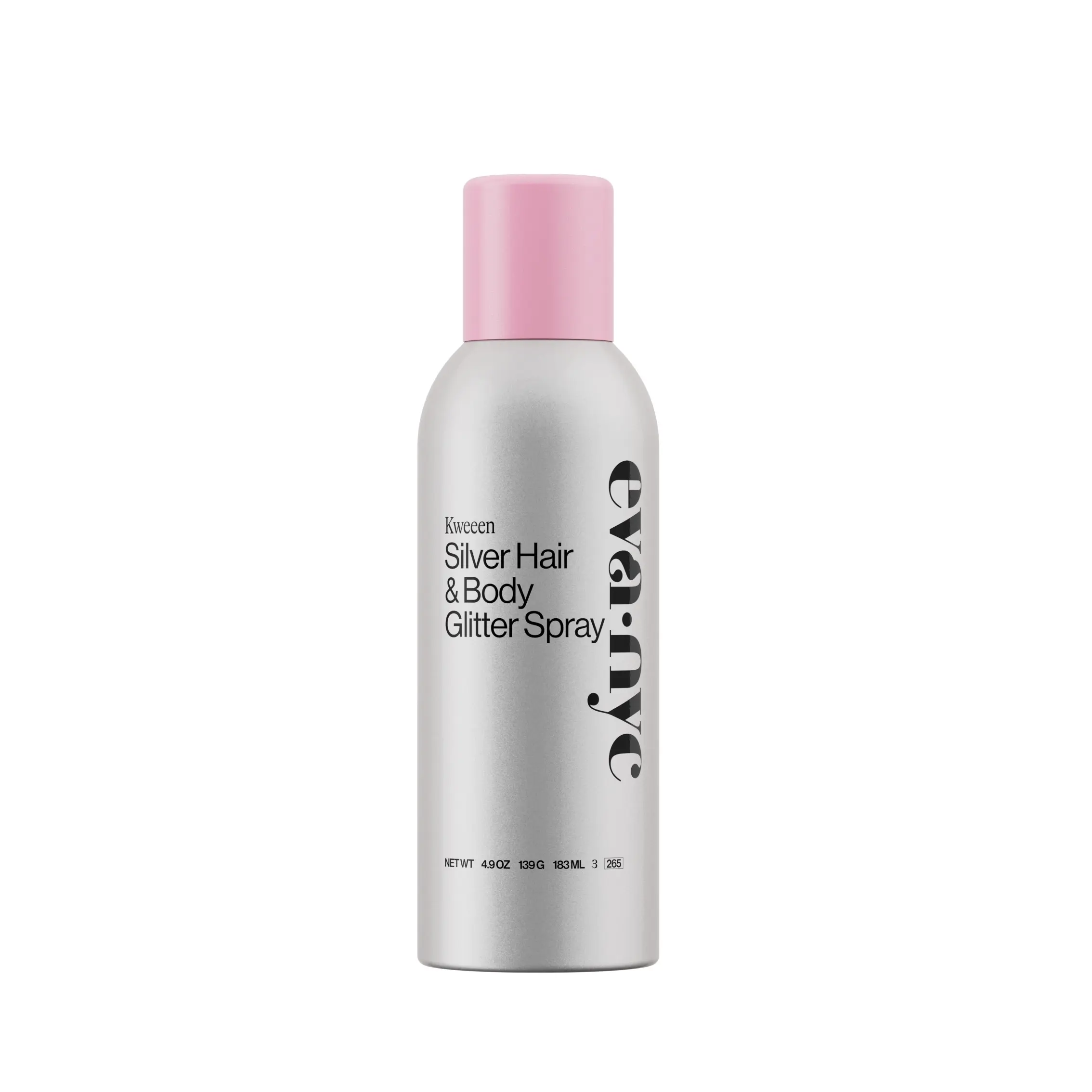 Eva NYC Kweeen Silver Glitter Spray for Hair & Body Eva NYC Kweeen Silver Glitter Spray for Hair & Body