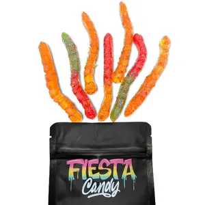 Fiesta Candy Chamoy Mini Worms 8oz