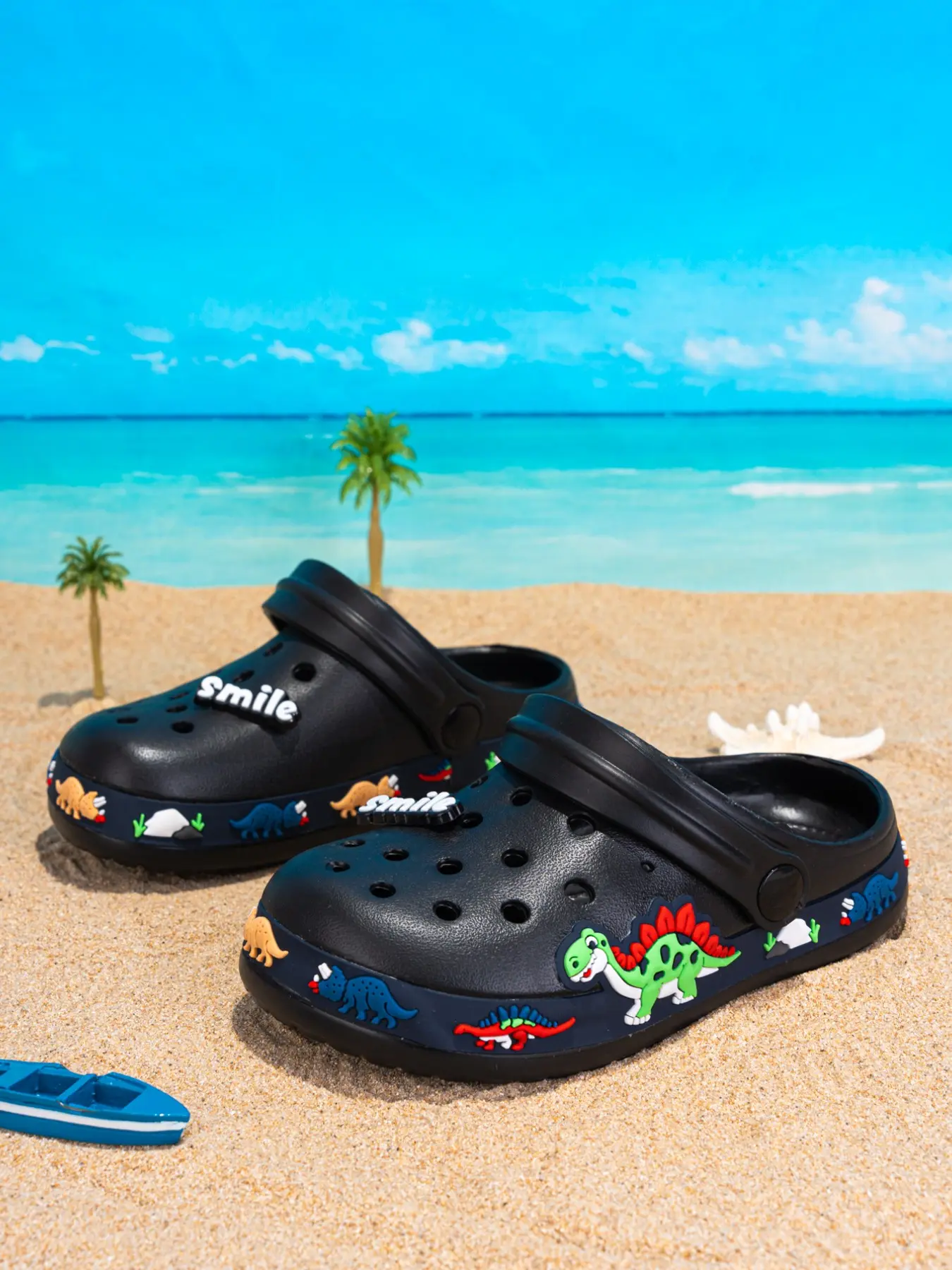 Kids Hole Shoes, Lightweight Comfortable Fashion Sneakers, Suitable for Boys Girls Daily Casual Outdoor Sports Beach Shoes, Sandals For Toddlers