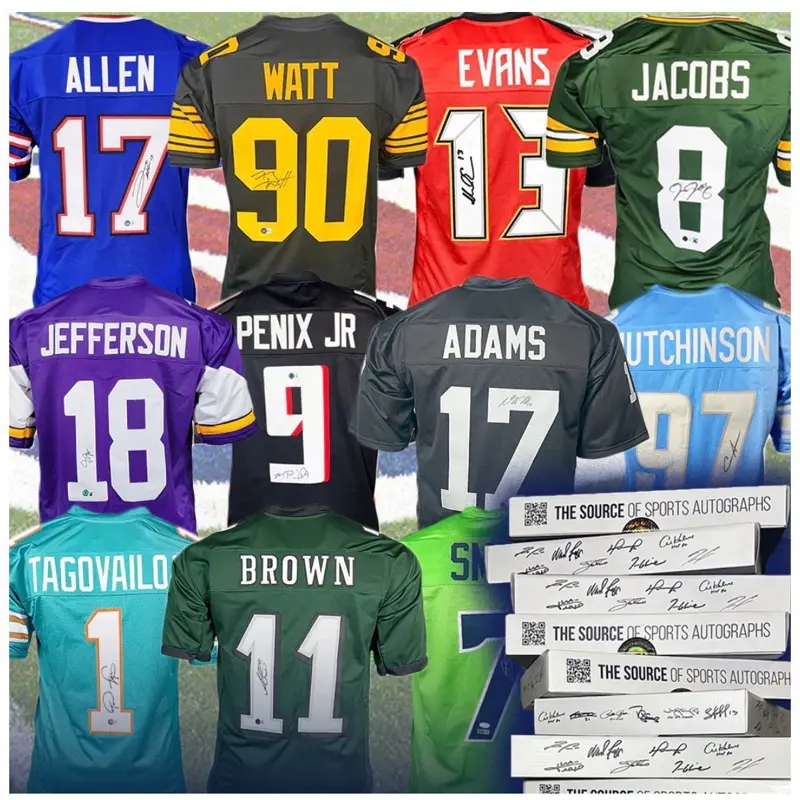 1 box JERSEY BREAK 33 SPOTS Autographed NFL Jersey Current Ballers - PYT Jersey Break with a Guaranteed Sports Card