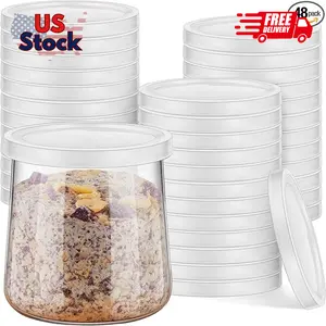 Yogurt Container Lids Clear Plastic Jar Lids