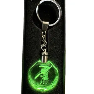 Rose LED Keychain Design
