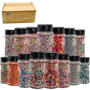 Polymer Clay and Sprinkles Nail Art Mix Clay Slices Sprinkle for Slime Craft Resin Crafts and DIY Craft