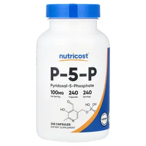 Nutricost P-5-P, 100 mg, 240 Capsules