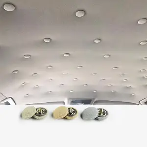 30-Piece Car Roof Repair Kit, Quick-Connect Screw Connectors, Easy Installation No Glue Needed, Nylon Lining Reinforcement