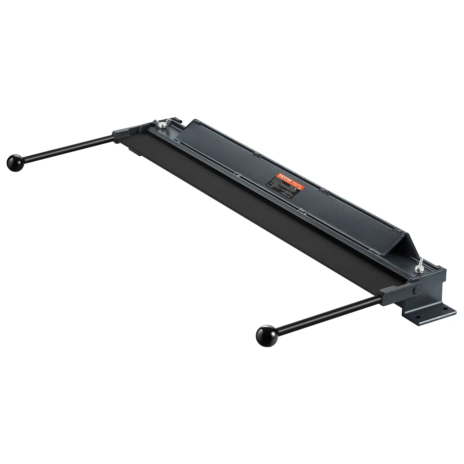 【summerfinds】VEVOR Box and Pan Brake, 36-Inch, 0-130 Degrees Sheet Metal Bending Brake, Portable Mini Metal Bender with 20 Gauge Low Carbon Steel 14 Gauge Aluminum Capacity Power Handle, for Metal Bending