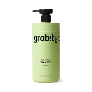 Grabity Hair Lifting Shampoo Extra Strong 475 ml - Root Lifting, Weightless Volume, Reduces Hair Loss, Vegan & Cruelty-Free, 40% Volume Boost, 48 Hours Lasting