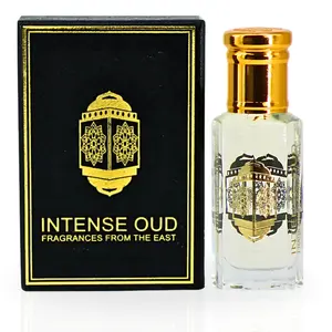 Cool Bleu For Men Oil 12ml (0.40 oz) with Black Gift Box INTENSE OUD