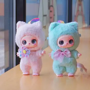 (Black Friday)Liila's Lucky Cat 1st-Generation Series Blind Box Ship From US - Mystery Plush Toy - Random Surprise Doll - Great Gift Idea for Cute Stuff Fans