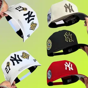 New Era NY Yankees LA Dodgers Premium Streetwear Cap – 59FIFTY Adjustable Snapback Baseball Hat with Anniversary Patch, Classic MLB Fashion, Collectible Sports Accessory USA 2026