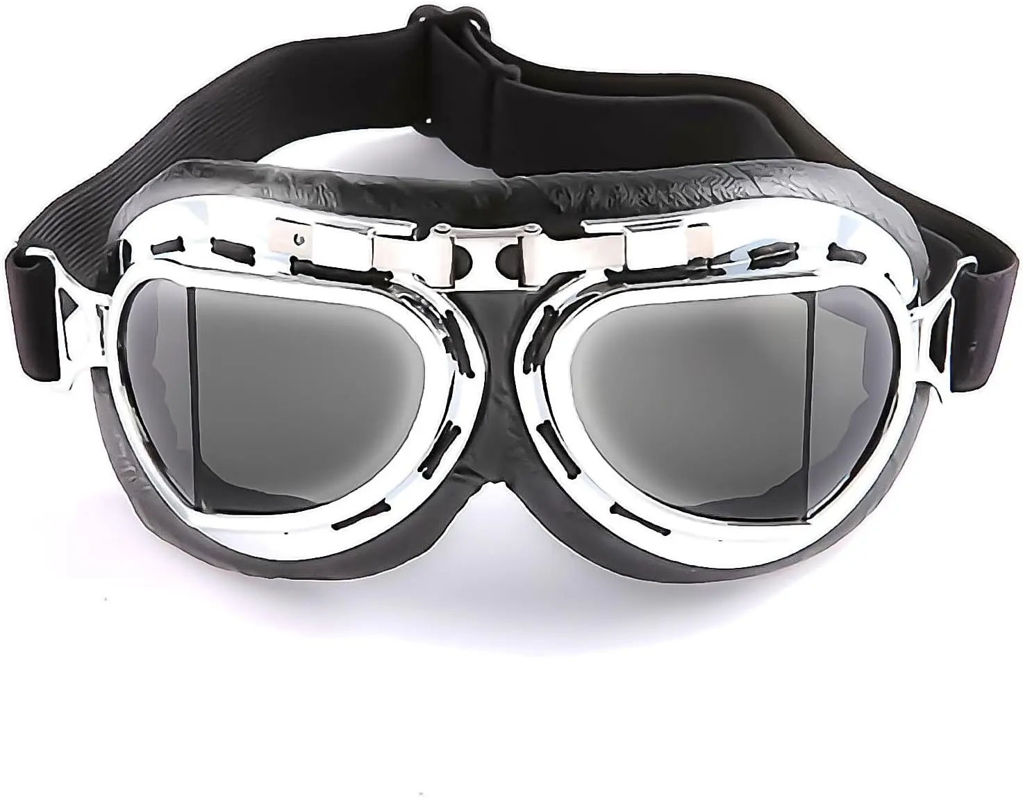 T008 Frame Silver Lens Smoked