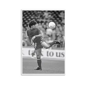 Diego Maradona 1982 Classic Wall Art Poster Poster Print Painting Canvas Wall Art Home Decor Posters