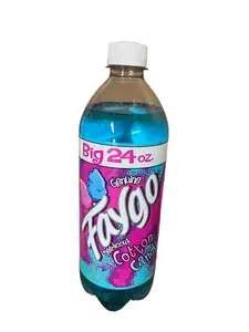 Faygo Pop Cotton Candy Soda 24 oz Bottle (1 Bottle)