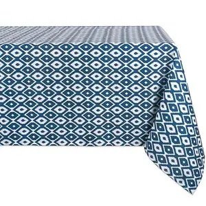 Design Imports 60" x 120" IKAT Outdoor Tablecloth