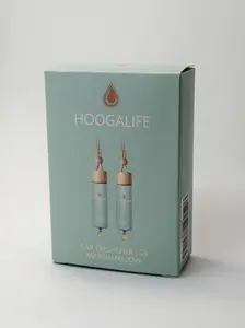 HOOGALIFE Car Hanging Air Freshener 6ML | Long Lasting Luxury Car Perfume | Night Ice, Vanilla Musk