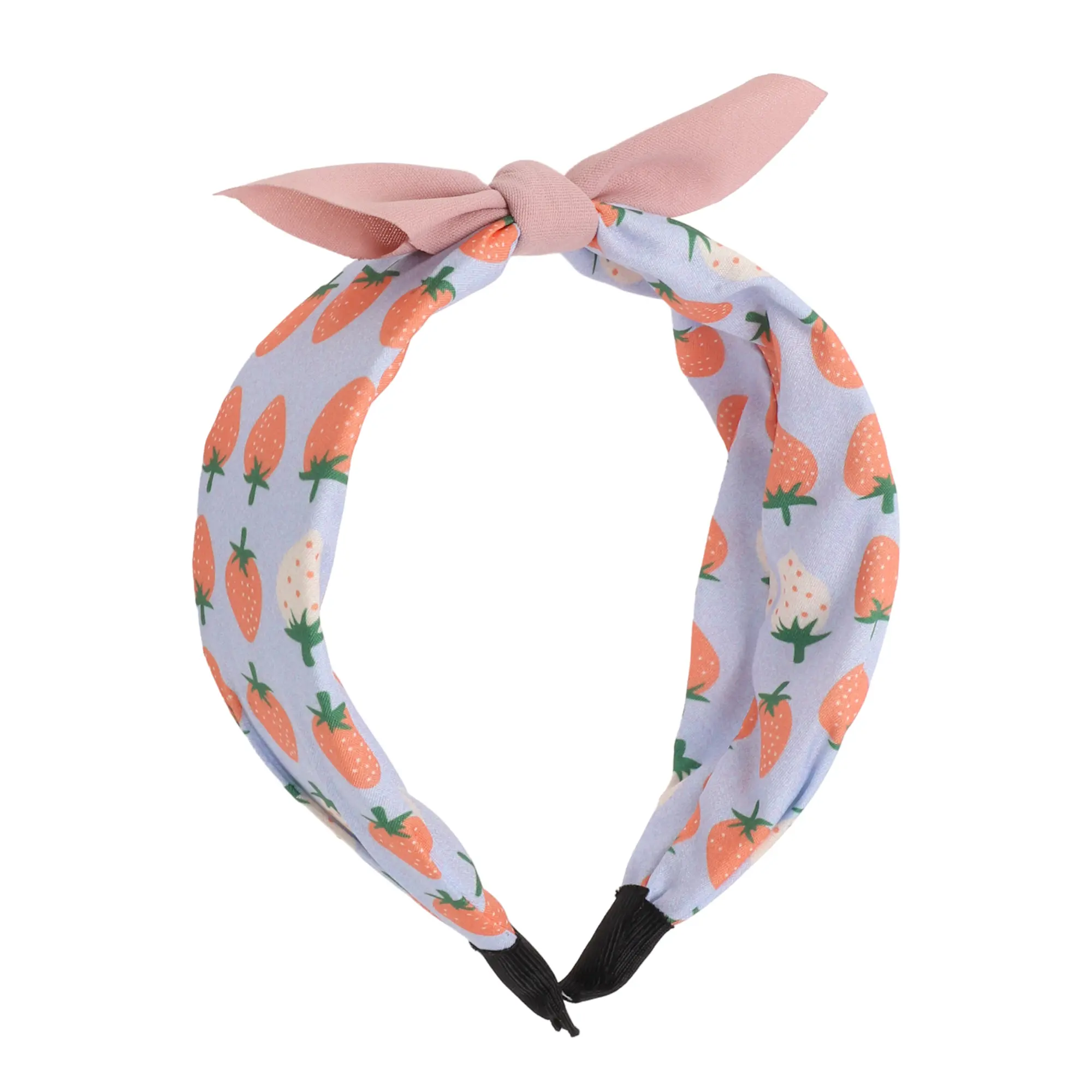 Unique Bargains Elegant Strawberry Headbands 6.30"x4.72"x2.05" Pink Orange 1 Pc