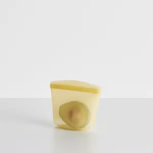 STASHER 1-Cup Bowl - Food-Grade Silicone, Leak-Free, Reusable, 8 fl oz, Dishwasher & Microwave Safe, Perfect for Snacks & Storage