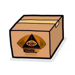 Vision3D Creations 3D Printed Miniatures - Over 500 Options Available for Pick Your Items Build Your Box