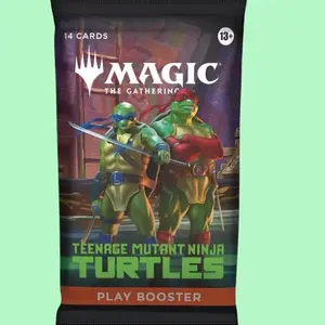 TMNT Play booster - 3 pack bundle