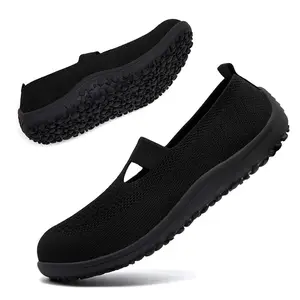 Women's Slipon Barefoot Flats Casual Shoes Fashion Comfortable Breathable Footwear Loafers with Rubber Sole Minimalist Walking Wide Toe Box Sneakers Lightweight All-Season  Girl
