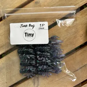 1.5” Craw (10pack) for Smallmouth, Rock Bass and Bluegill Fishing