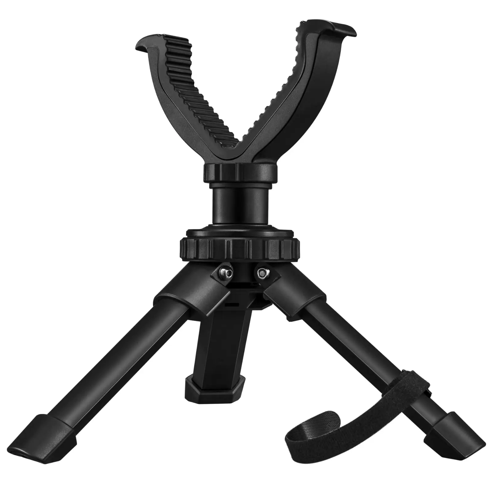 Adjustable 6.3-7.9”Video Shooting Tripod Stand, 360° Rotatable V Yoke Camera Support, Portable Rest Holder for Outdoor Photography