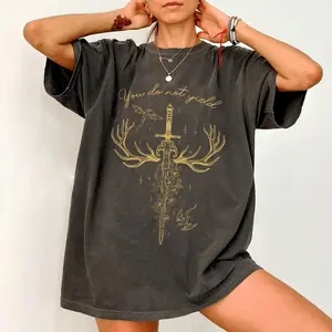 You Do Not Yield TShirt, To Whatever End Tee, Terrasen Throne Of Glass Merch, SJM Quote Gift, Bookish Lovers Shirt, Booktok.