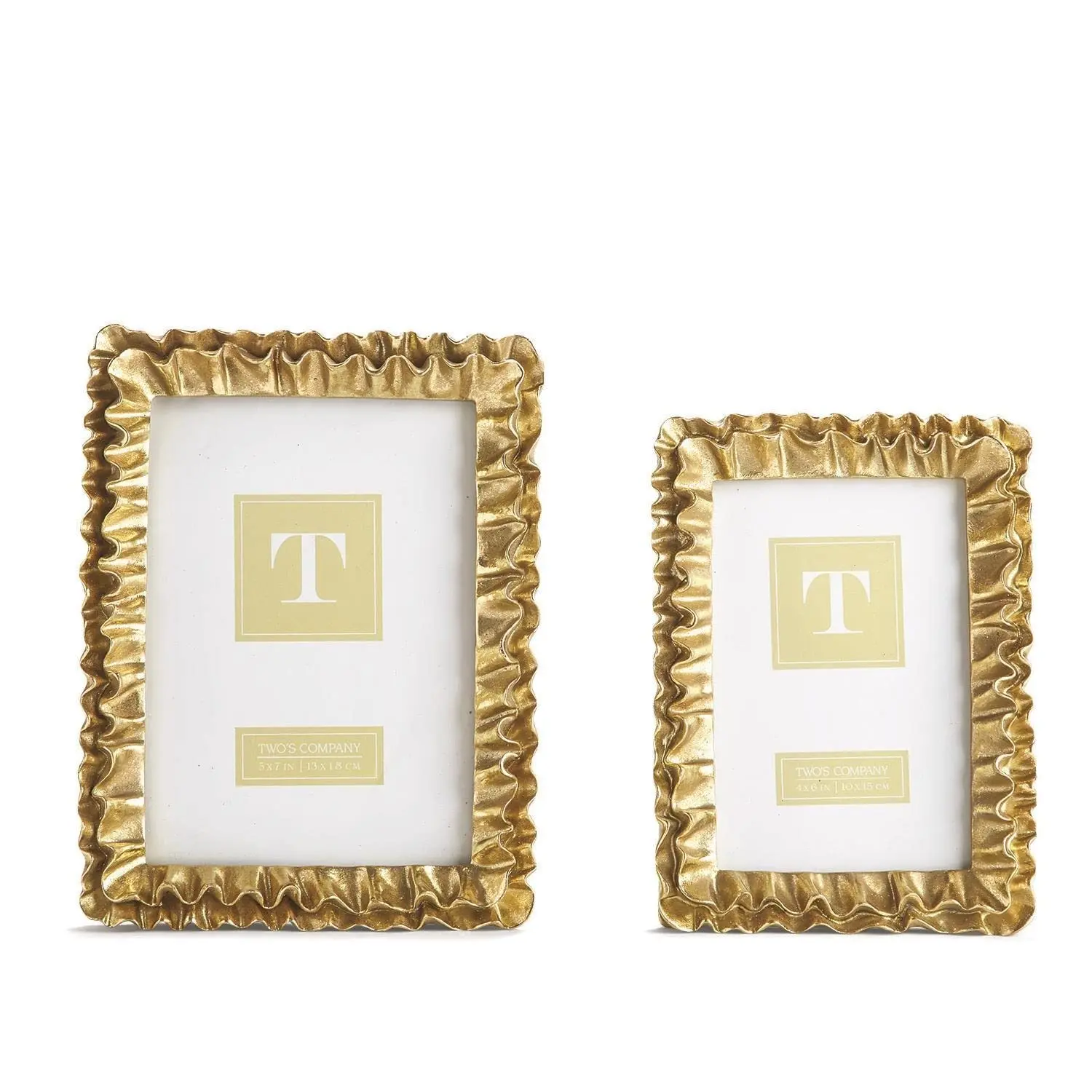 Gold Ruffles Frame Gold Ruffles Frame