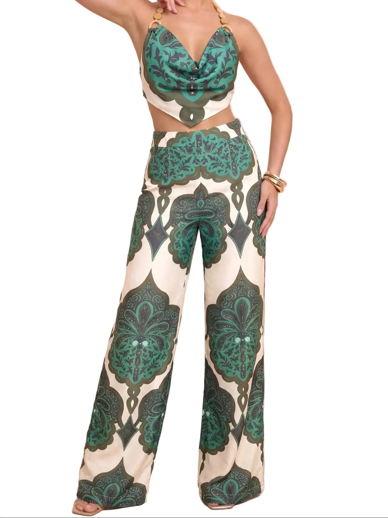 Soly Beaded Set Pant