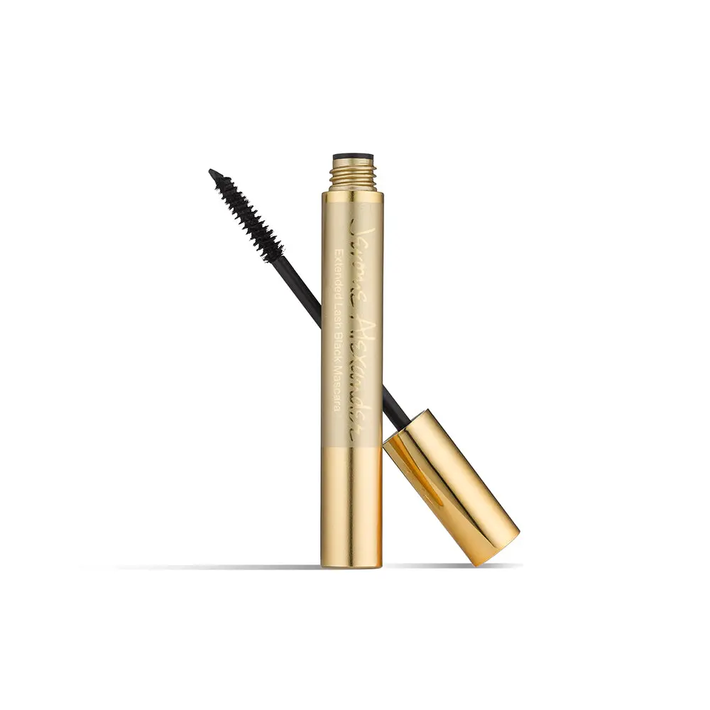 Jerome Alexander Defining Mascara - Black Tube Hypoallergenic Formula for Separate Curl Extend Volumize Lashes Soft Clump-Free 6.0 Volume Makeup Cosmetic 5-6ml - Smooth