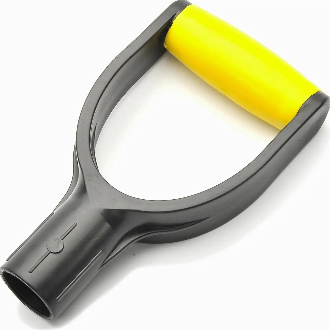 Grip Shovel Handle Replacement, 1-1/4" Inner Diameter, PVC