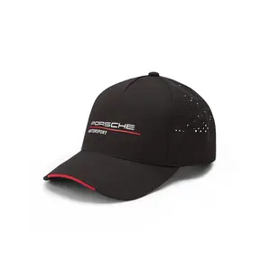 Porsche Motorsport Fanwear Hat - Black/White/Red