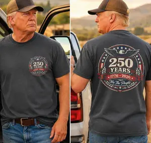 America 250th Anniversary 4th Of July Tshirt, 250 Years of America 1776–2026 Shirt, Patriotic Graphic Tee