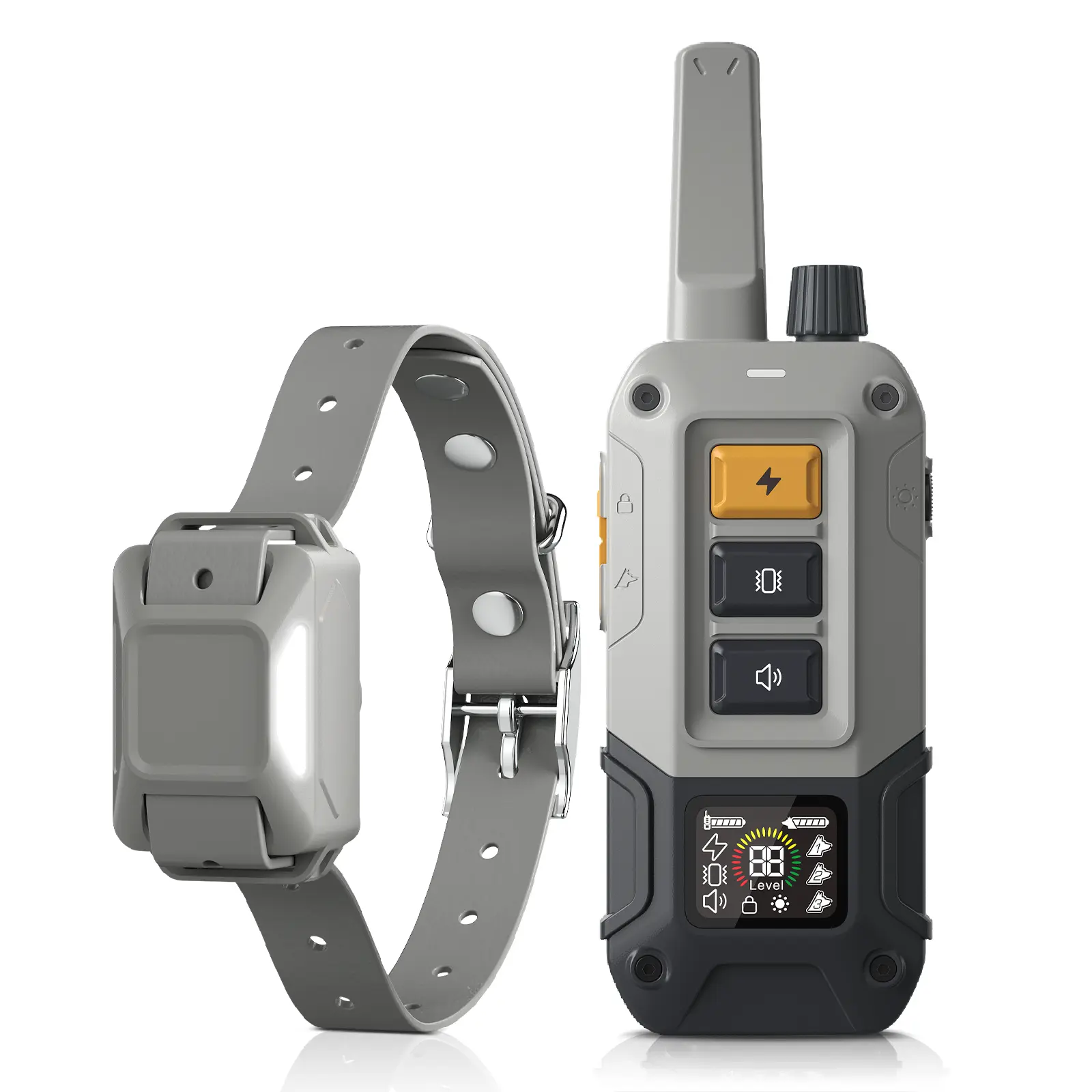 Intelligent Dog Training Collar Remote Control E Collar with Vibration, Beep & Shock Modes for Small Medium Large Dogs