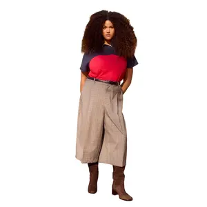 ELOQUII Women's Plus Size Heart Cropped Cardigan