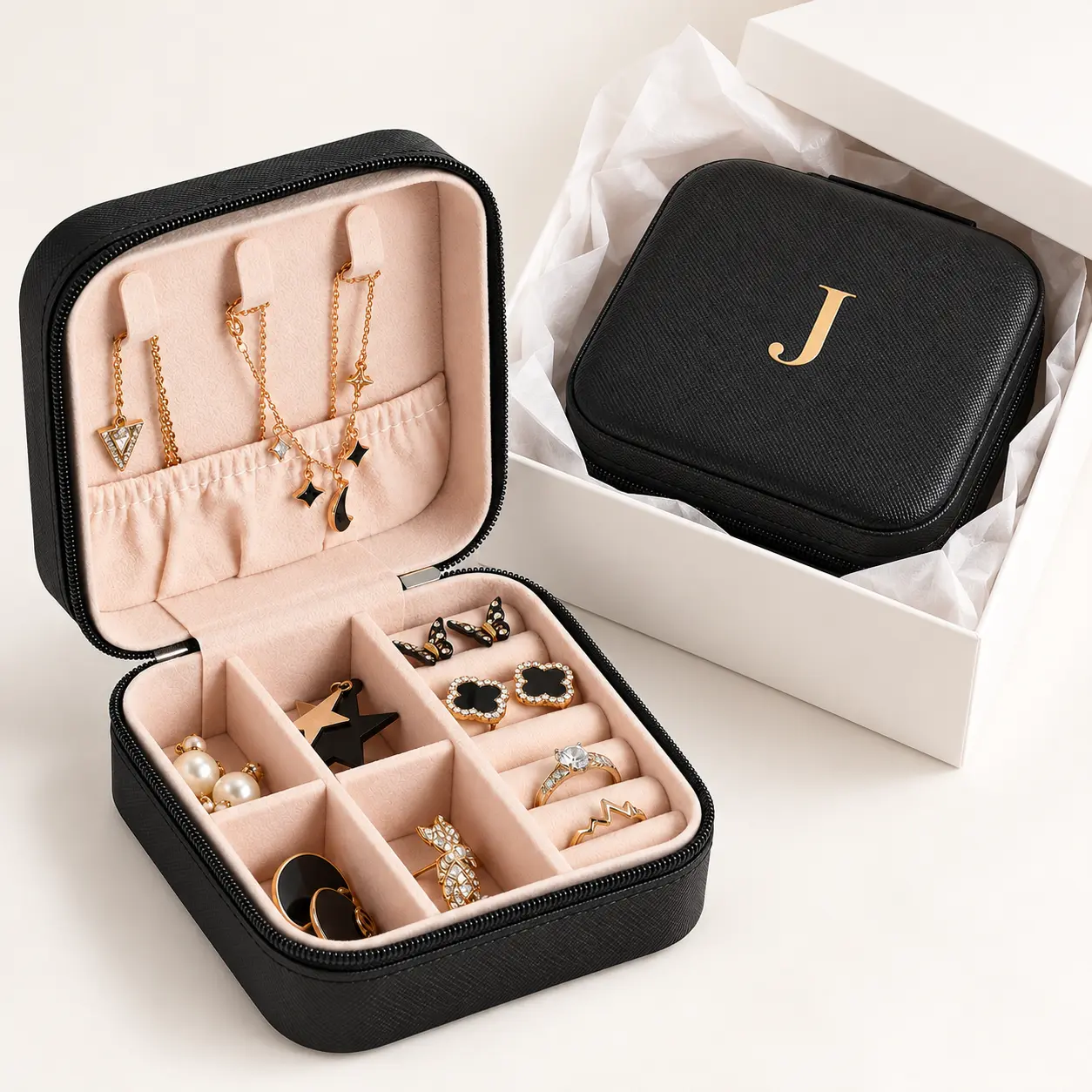 Personalized Travel Jewelry Box