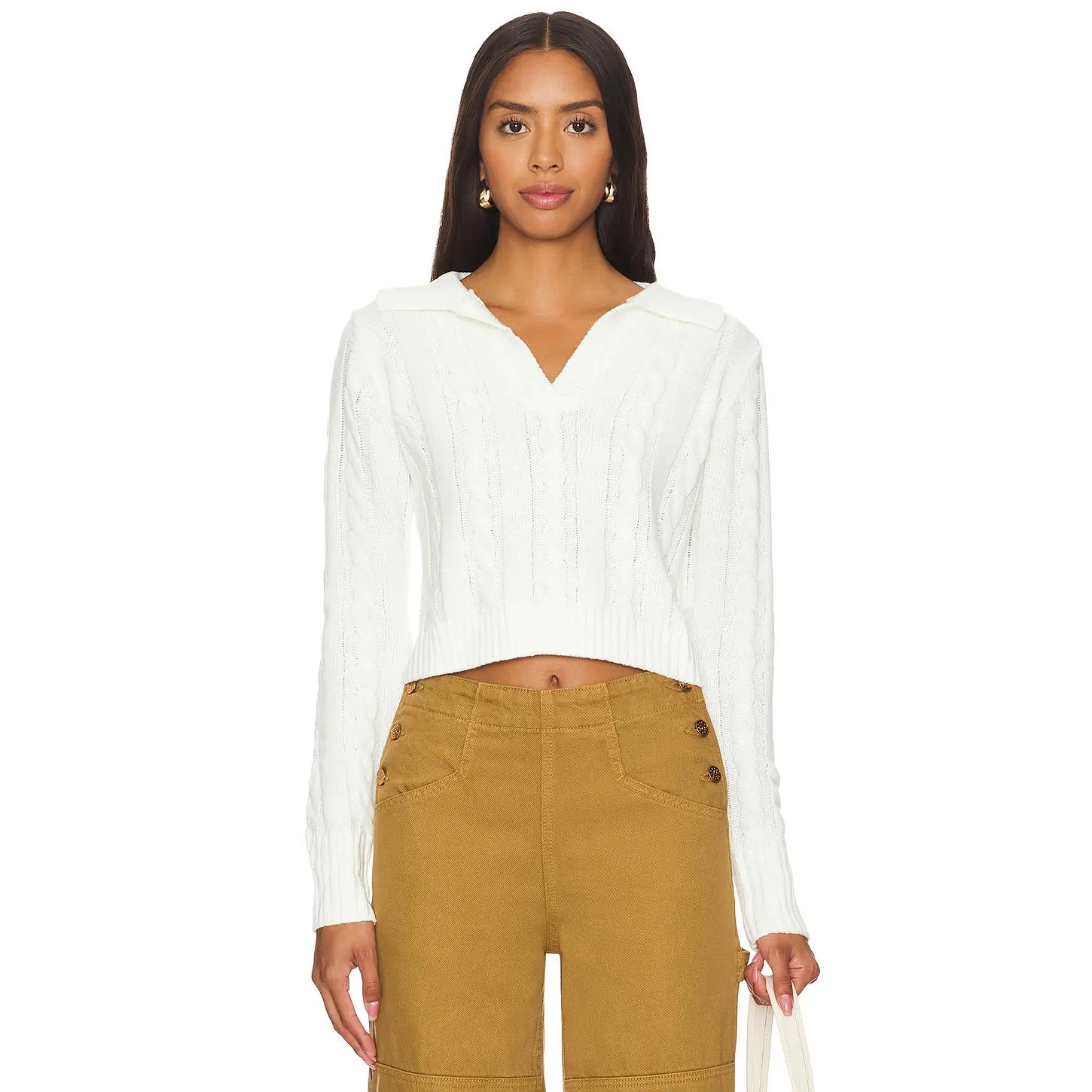 ALL THE WAYS Sable Sweater in Ivory